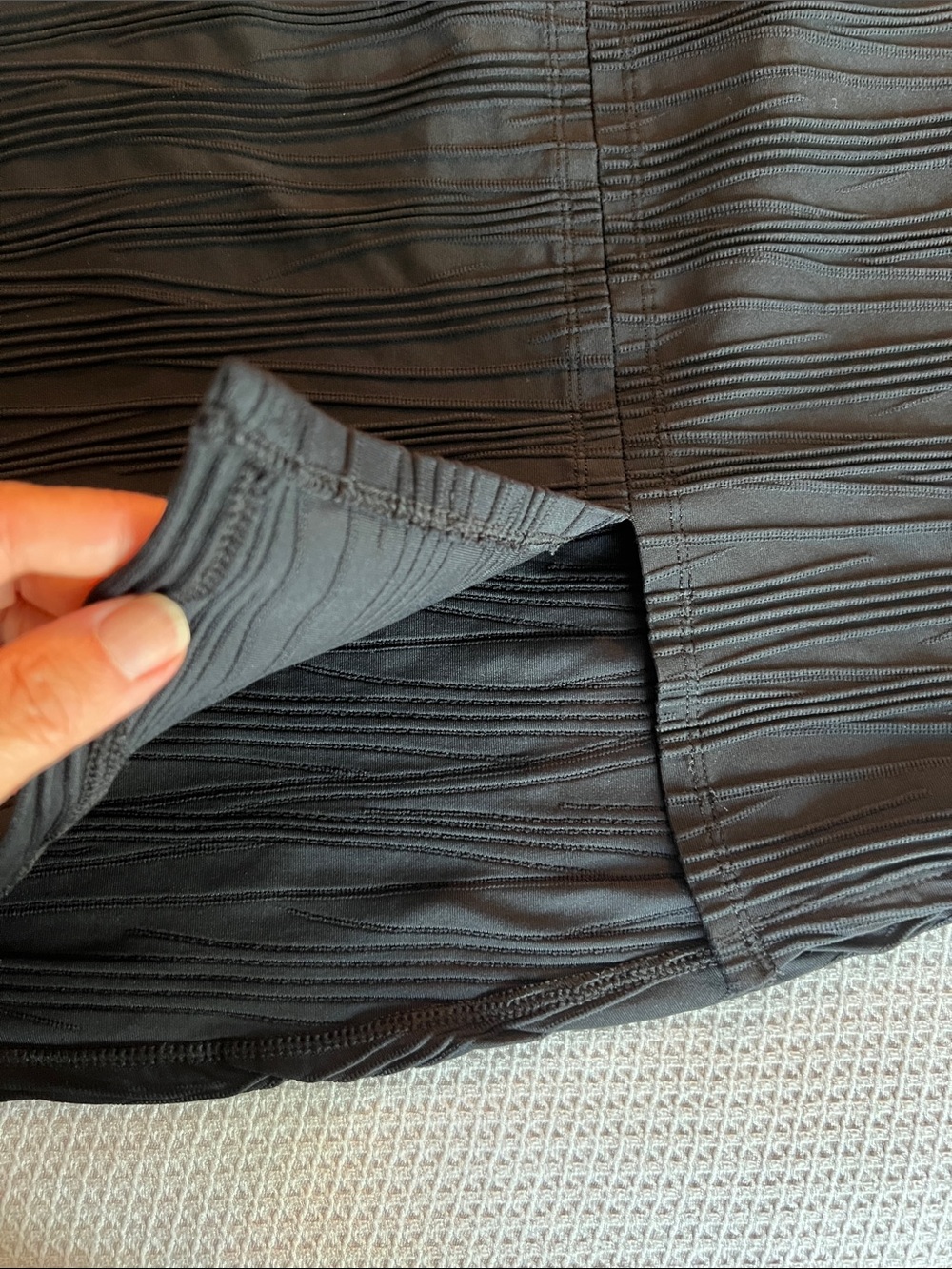 Gottex Black Textured Two-Piece swim Skirt Set - Picture 3 of 9